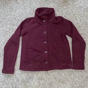 Patagonia Fleece Button Up Jacket